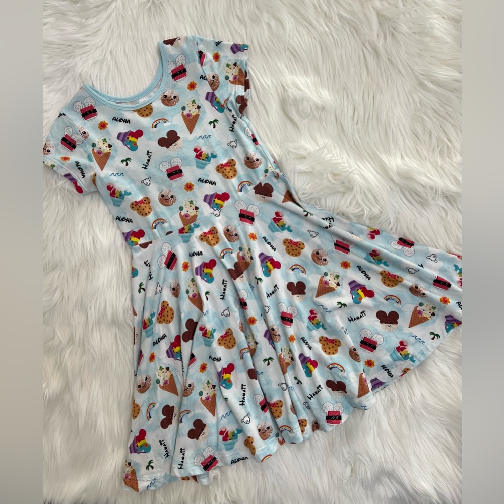 Aloha Made Baby Hawaii Resort Snacks Dress Size 7